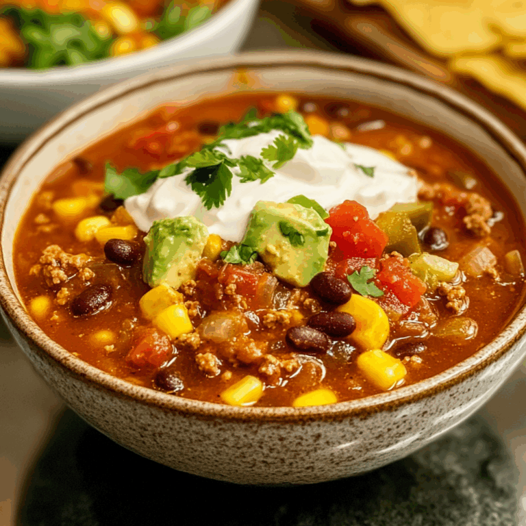 Taco Soup: A Flavorful, Easy-to-Make Recipe