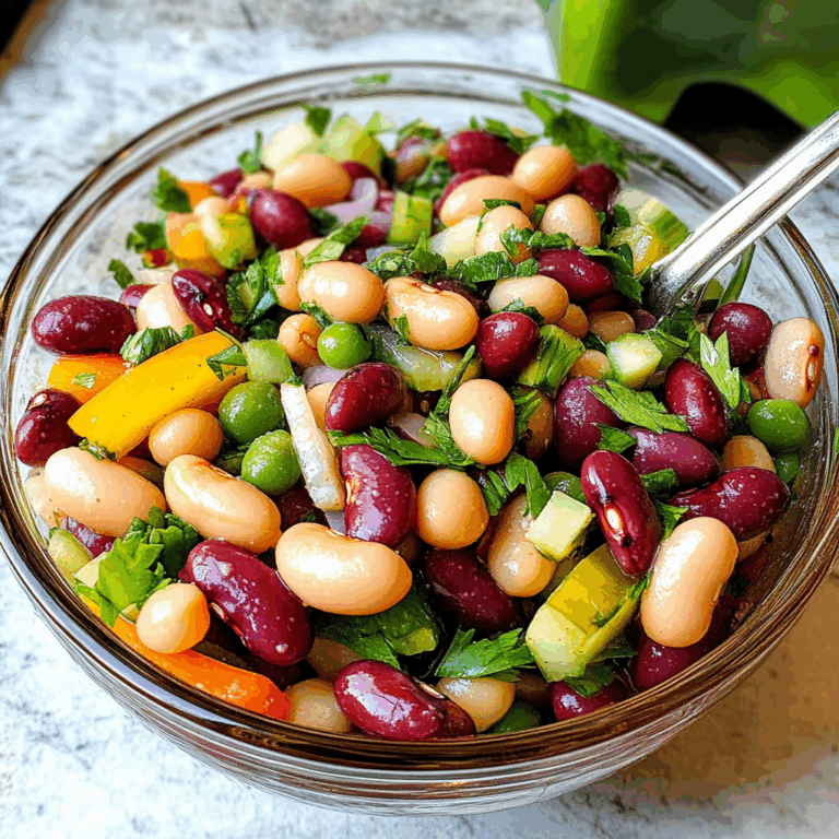 Delightful Three Bean Salad Recipe