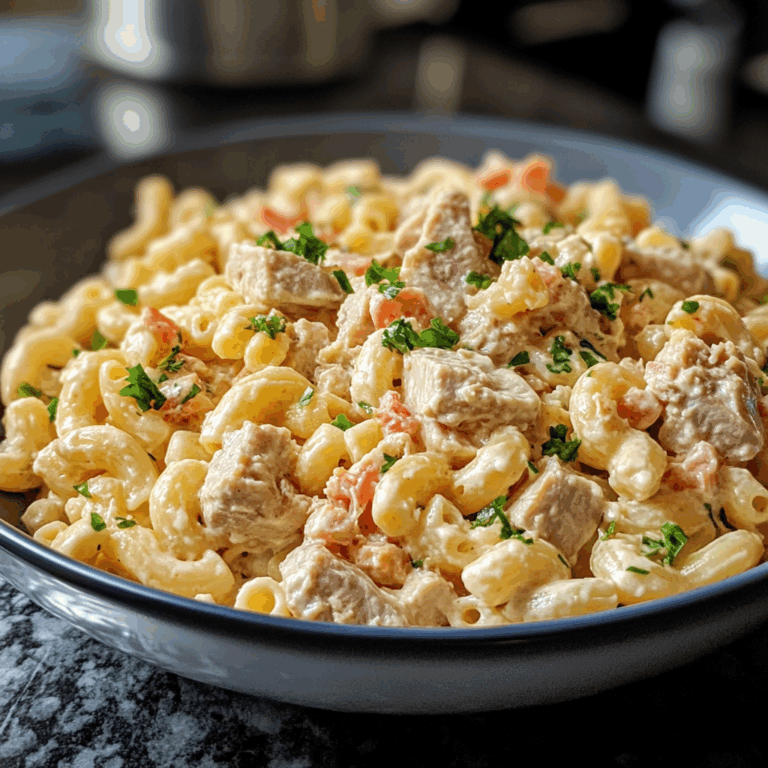 Creamy Tuna Macaroni Salad Recipe