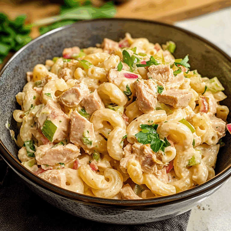Tuna Macaroni Salad Recipe: A Classic Picnic Favorite