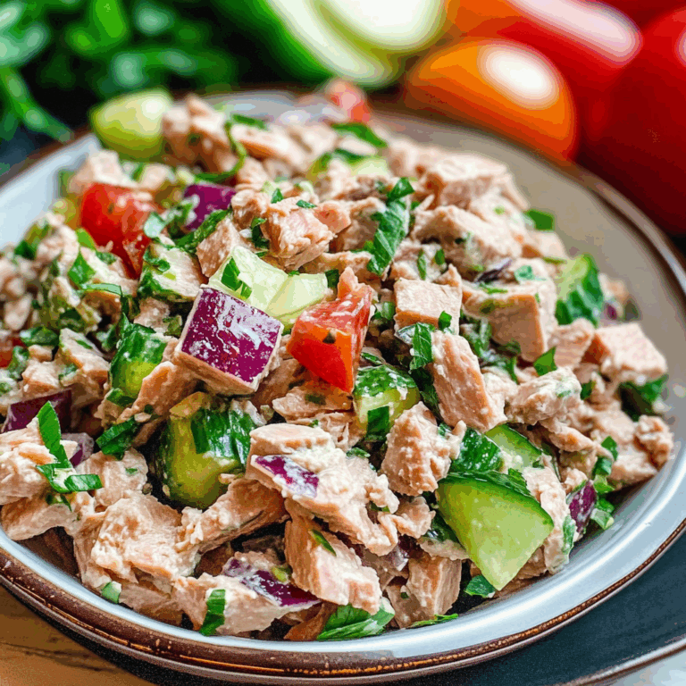 Healthy Tuna Salad Recipe: A Flavorful and Nutritious Delight