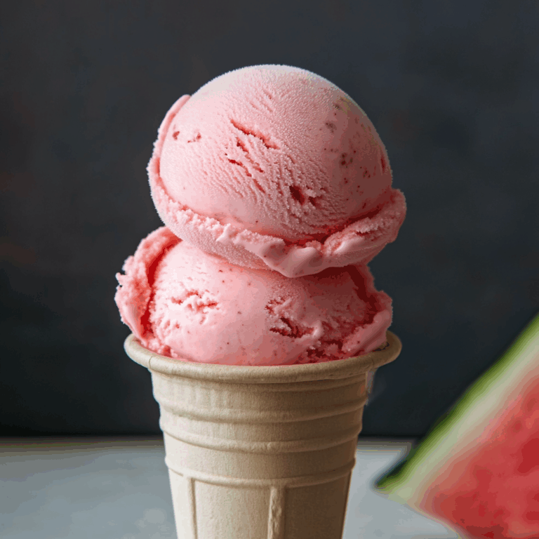 Watermelon Ice Cream: A Refreshing Summer Delight