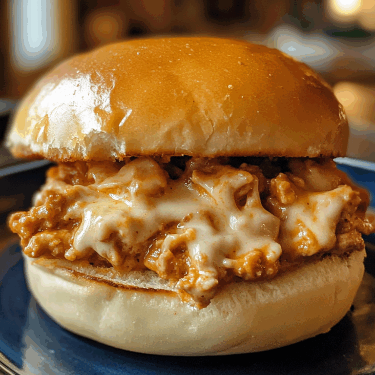 Chicken Alfredo Sloppy Joes: Comfort Food Reinvented