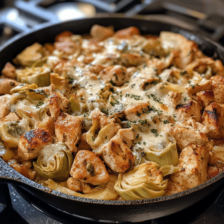 Chicken Artichoke Skillet: A Flavorful One-Pot Meal