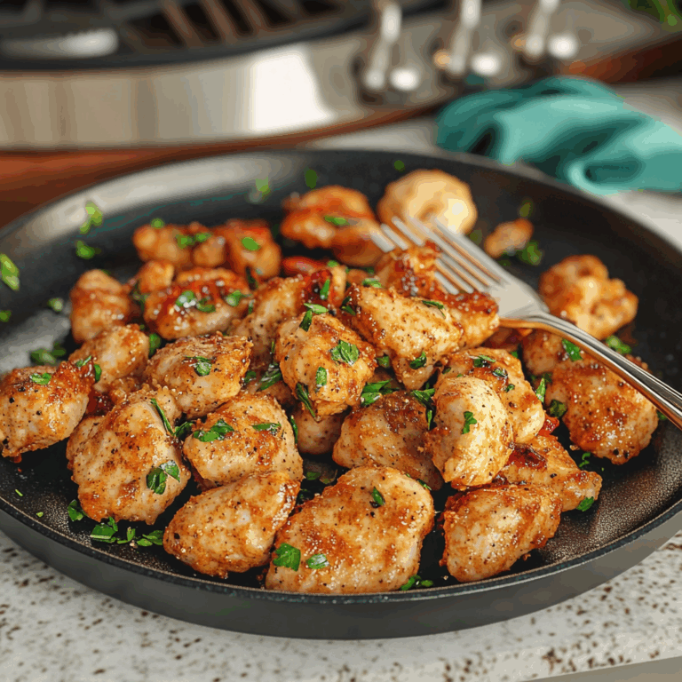 Flavorful Chicken Bites with Fresh Herbs