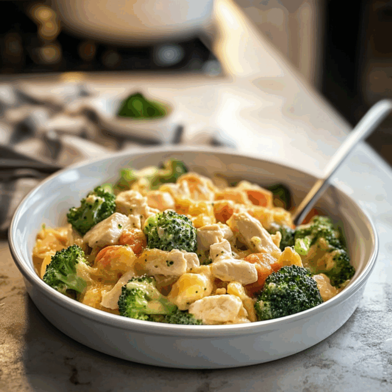 Creamy Chicken Broccoli Casserole: A Comforting Family Favorite