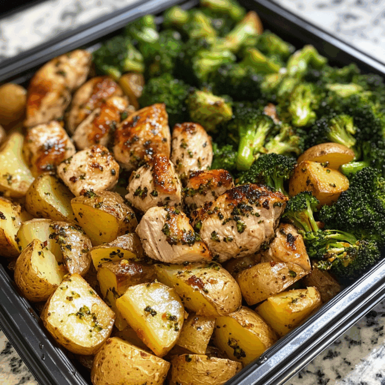 Chicken Broccoli and Potatoes (Meal Prep)