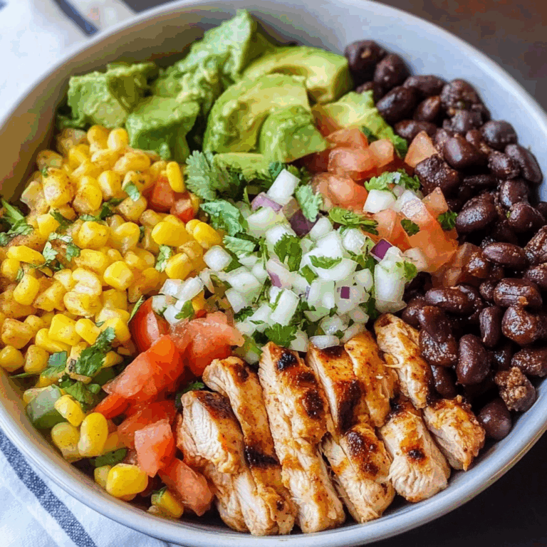 Chicken Burrito Bowl: A Flavorful and Nutritious Meal