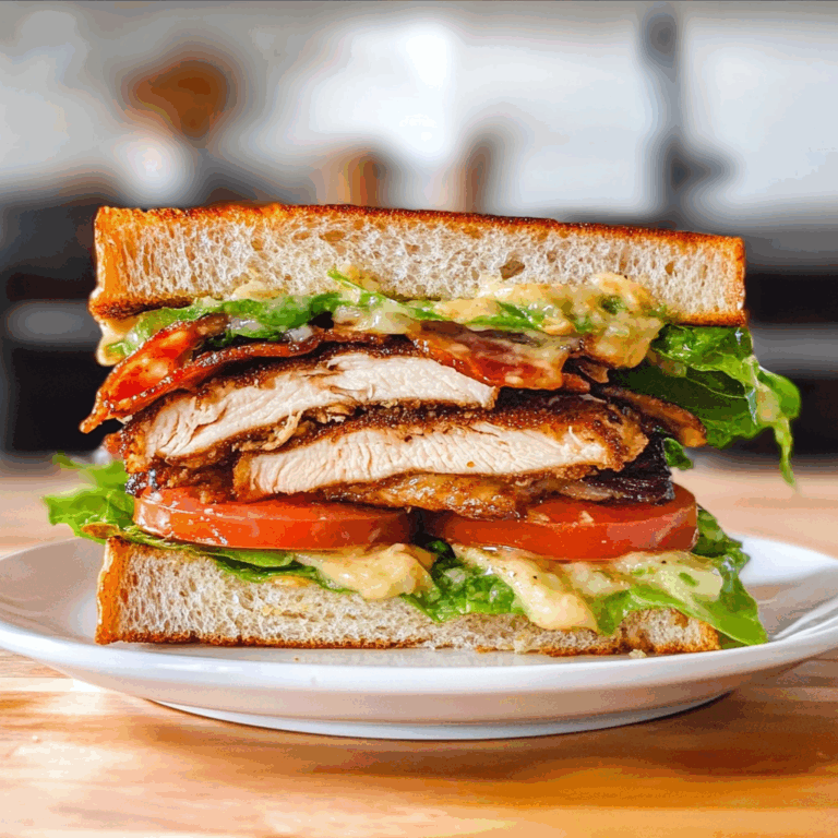 Chicken Caesar BLT Sandwich