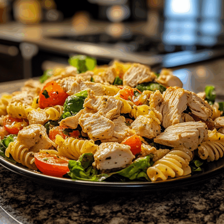 Chicken Caesar Pasta Salad: A Creamy, Crave-Worthy Spin on a Classic