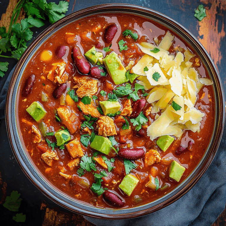 Hearty and Flavorful Chicken Chili