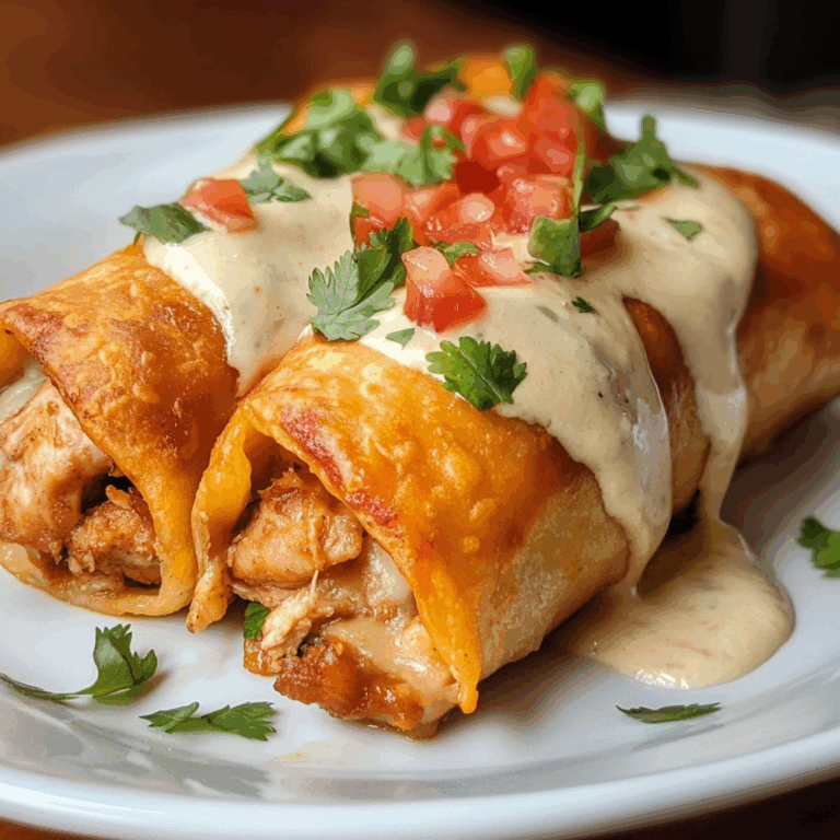 Chicken Chimichangas: A Flavorful Fusion Feast