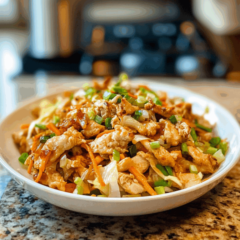 Chicken Egg Roll Bowls: The Healthier, Easier Take on a Classic