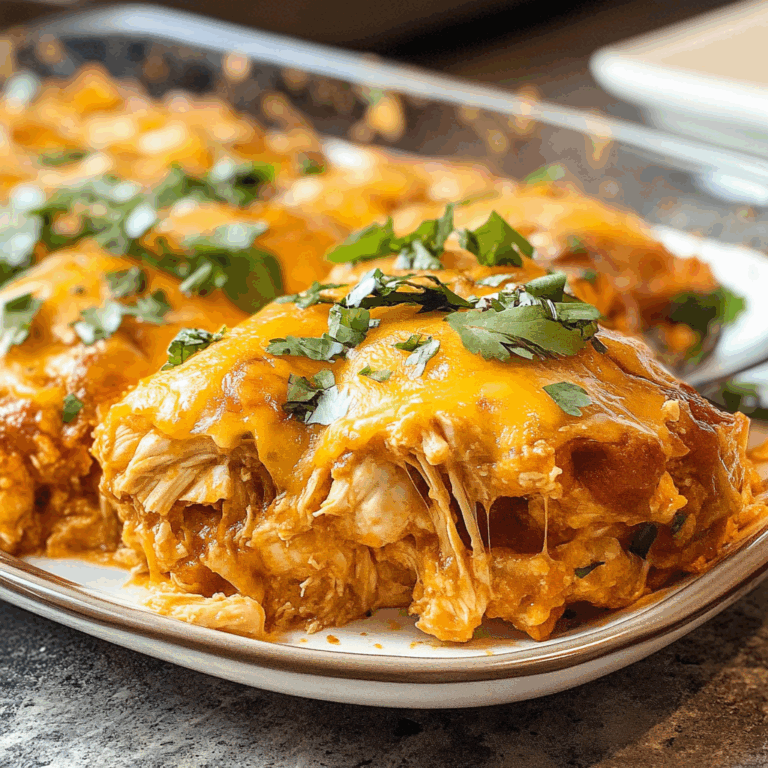 Chicken Enchilada Casserole: Irresistible Mexican-Inspired Comfort
