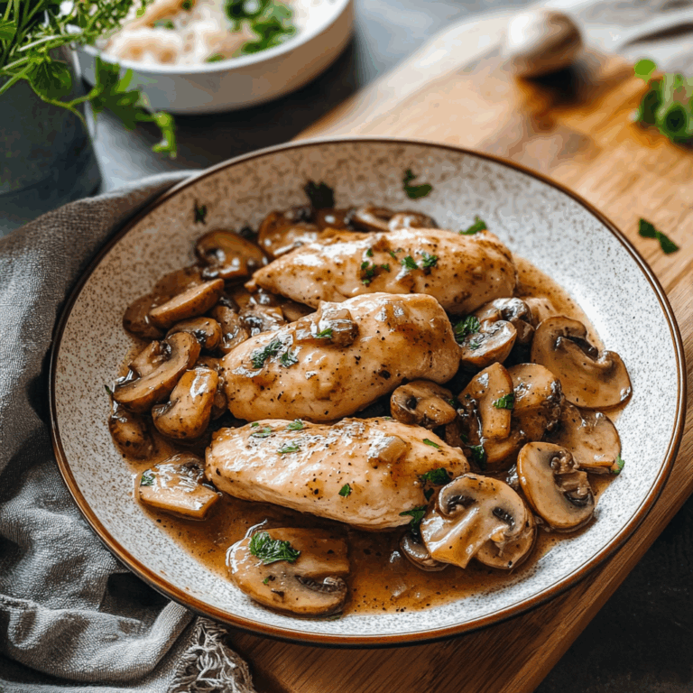 Chicken Marsala with Mushrooms: A Classic Comfort Dish