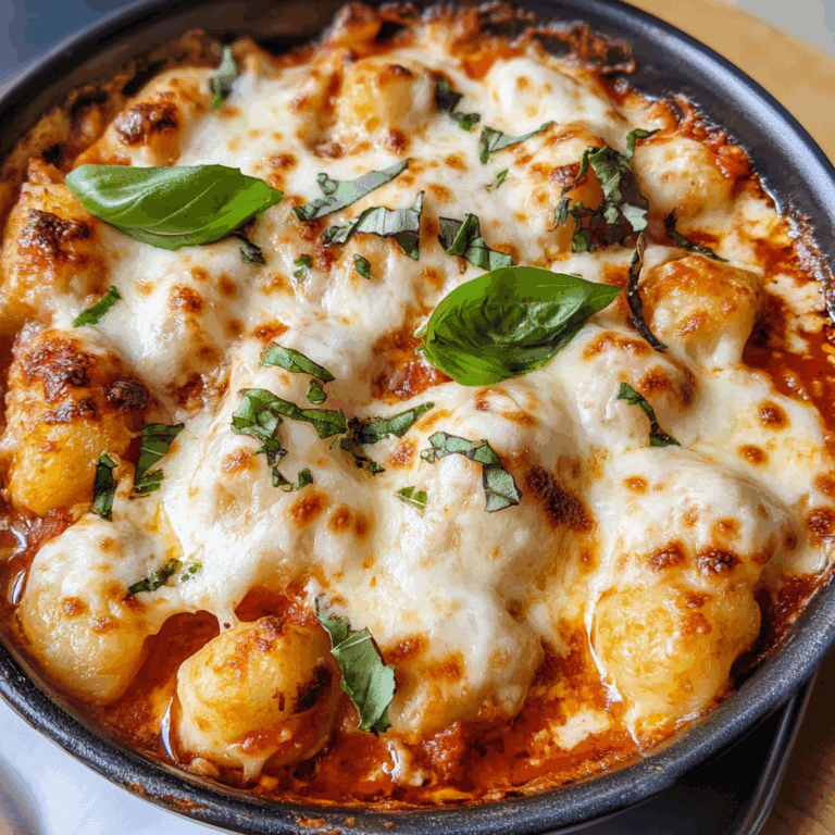 Chicken Parmesan Gnocchi Bake: A Comforting Fusion Dish