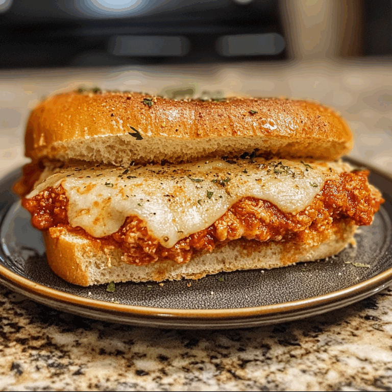 Irresistible Chicken Parmesan Sandwiches
