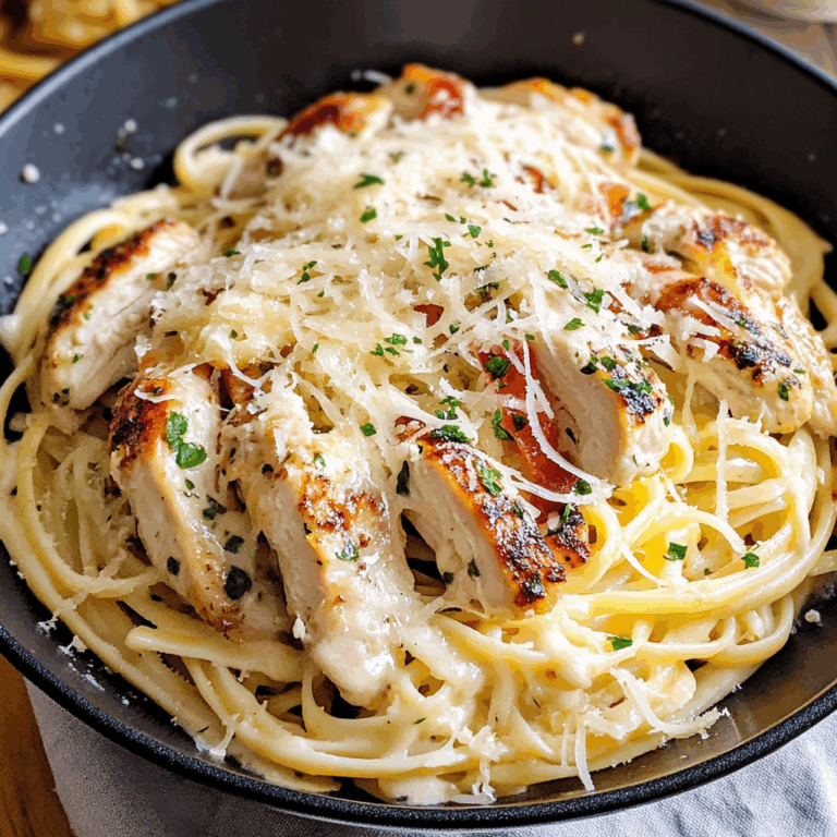 Chicken Pasta with Parmesan Cheese