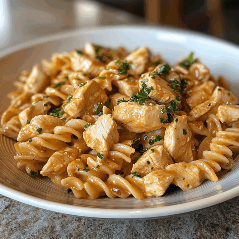 Chicken Pasta with Parsley: A Flavorful and Easy Weeknight Meal