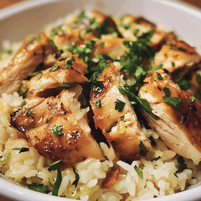 Chicken Rice with Parsley: A Flavorful and Easy-to-Make Dish