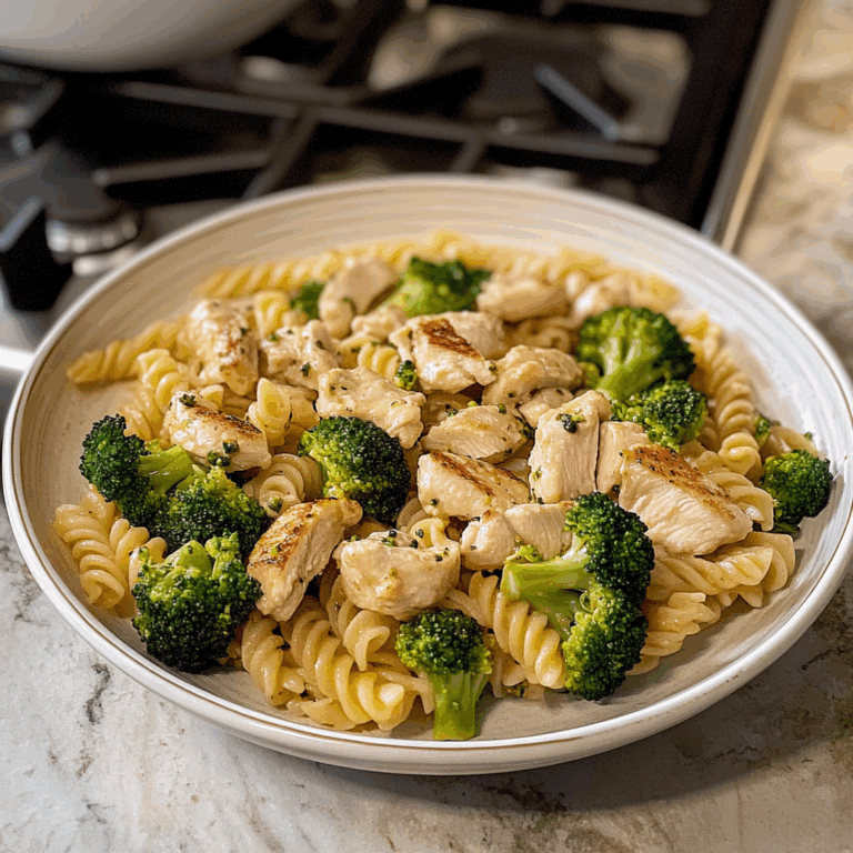 Chicken and Broccoli Pasta: A Creamy, Comforting Classic
