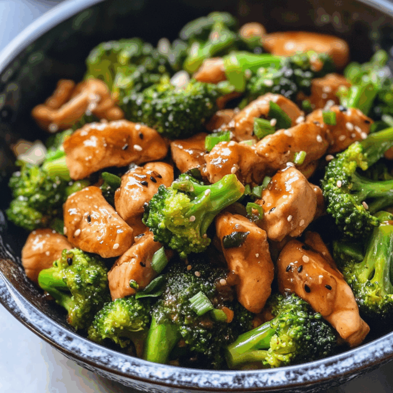 Chicken and Broccoli Stir Fry: A Quick, Flavorful Meal