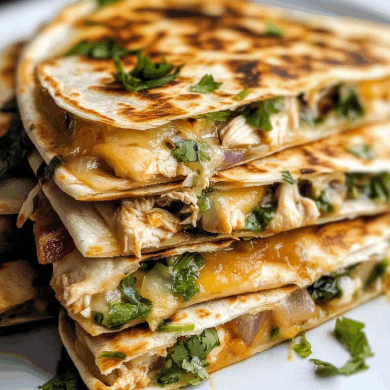 Chicken and Cilantro Quesadillas