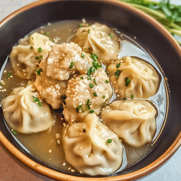 Savory Chicken and Dumplings in Rich Sauce