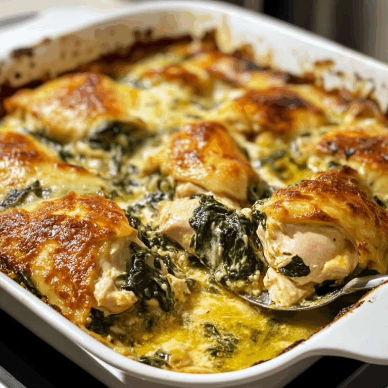 Chicken and Spinach Casserole: A Comforting, Nutritious Meal