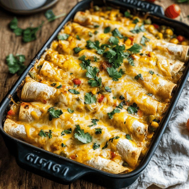 Chicken and Vegetable Enchiladas: A Flavorful Fusion
