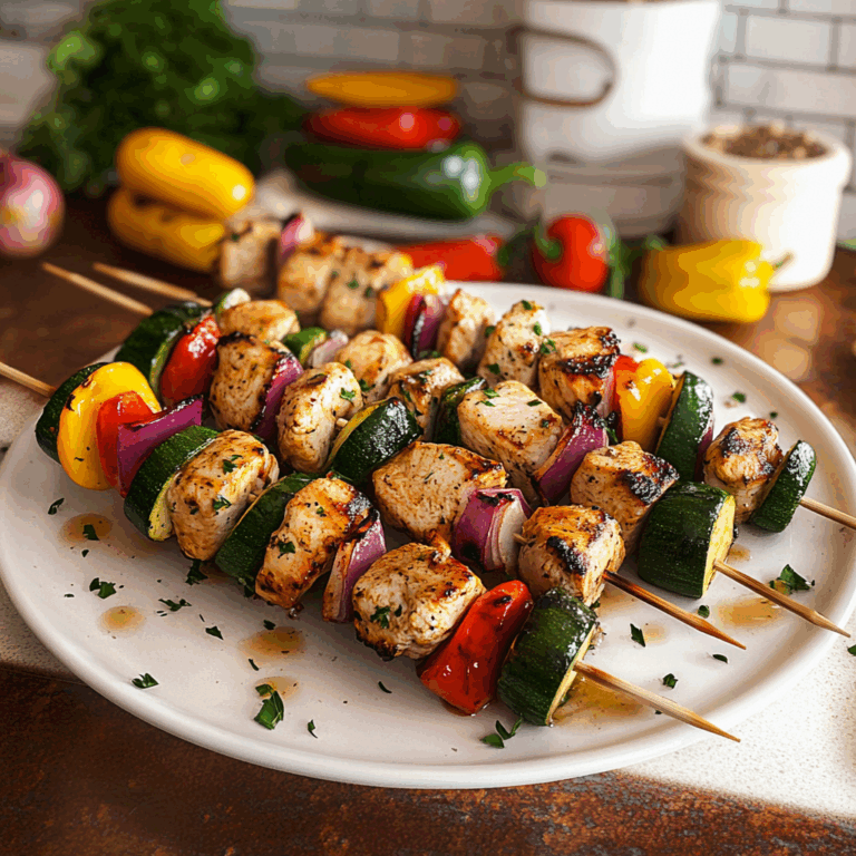 Chicken and Vegetable Kabobs: A Flavorful, Healthy Grilling Adventure