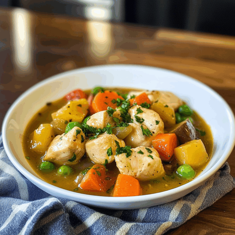 Hearty Chicken and Vegetable Stew