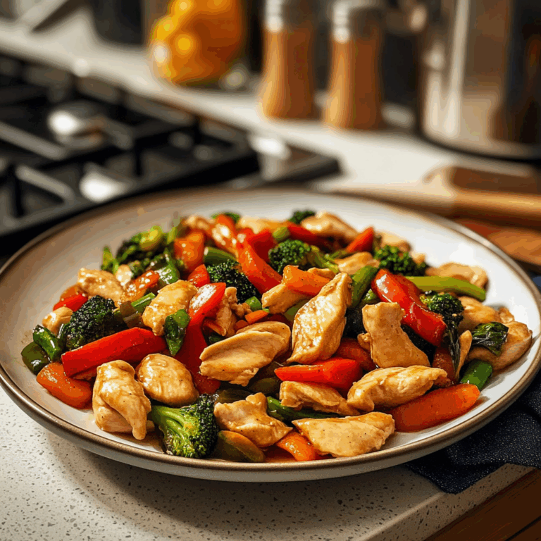 Chicken and Vegetable Stir Fry: A Quick and Flavorful Meal