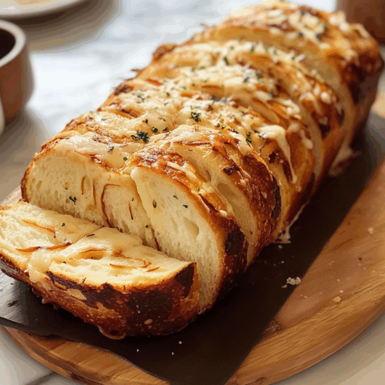 Irresistible Pull Apart Garlic Bread