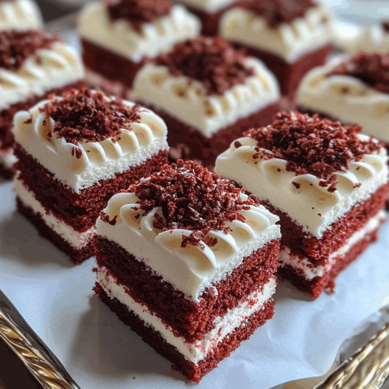 Irresistible Red Velvet Cake Minis