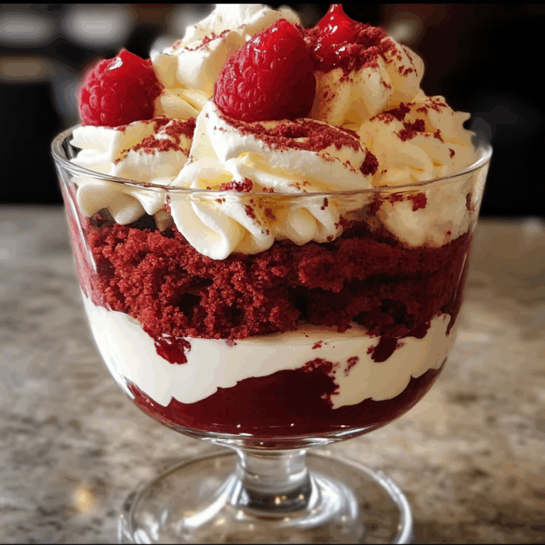 Red Velvet Cheesecake Trifle: A Decadent Dessert Delight