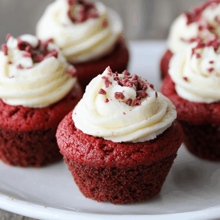 Decadent Red Velvet Cookie Cups