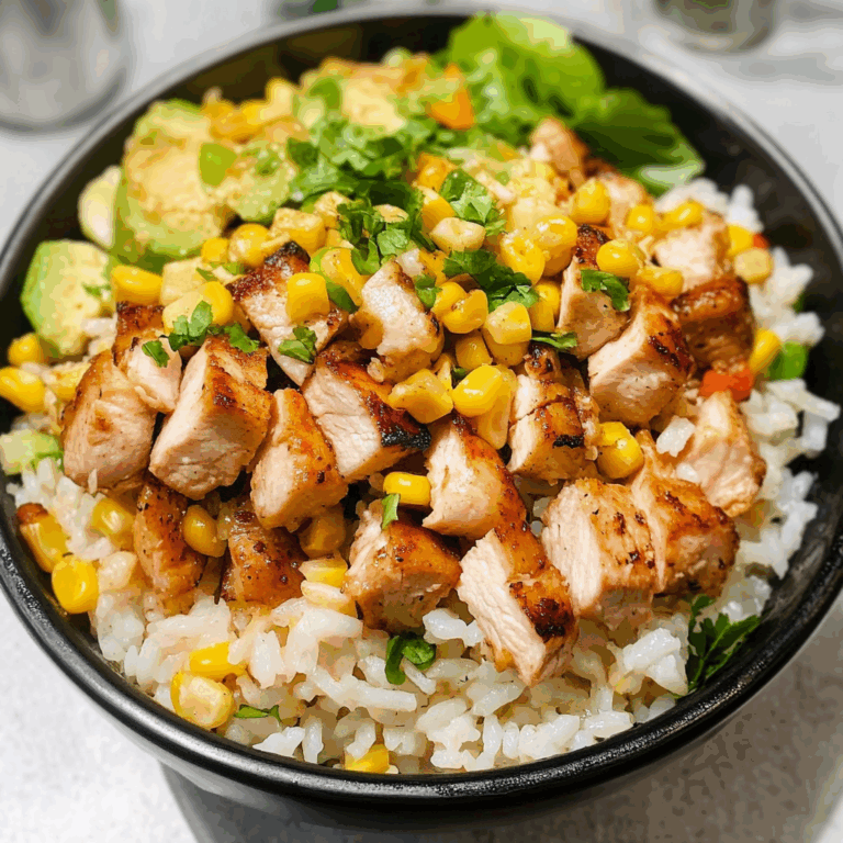 Delightful Rice, Corn and Chicken Dish