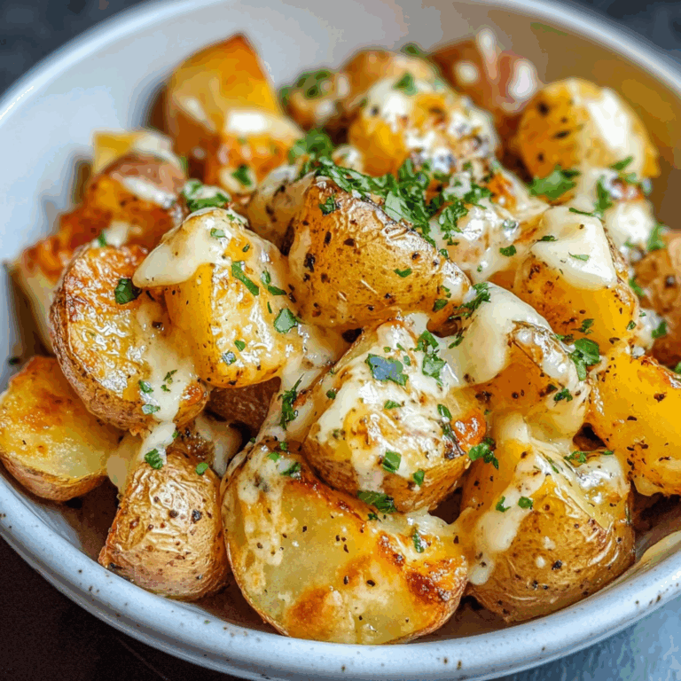 Roasted Potatoes with Cheese Ranch