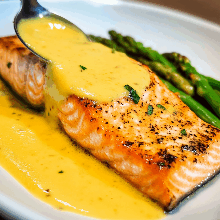 Salmon in Yellow Sauce: A Delightful Seafood Delight