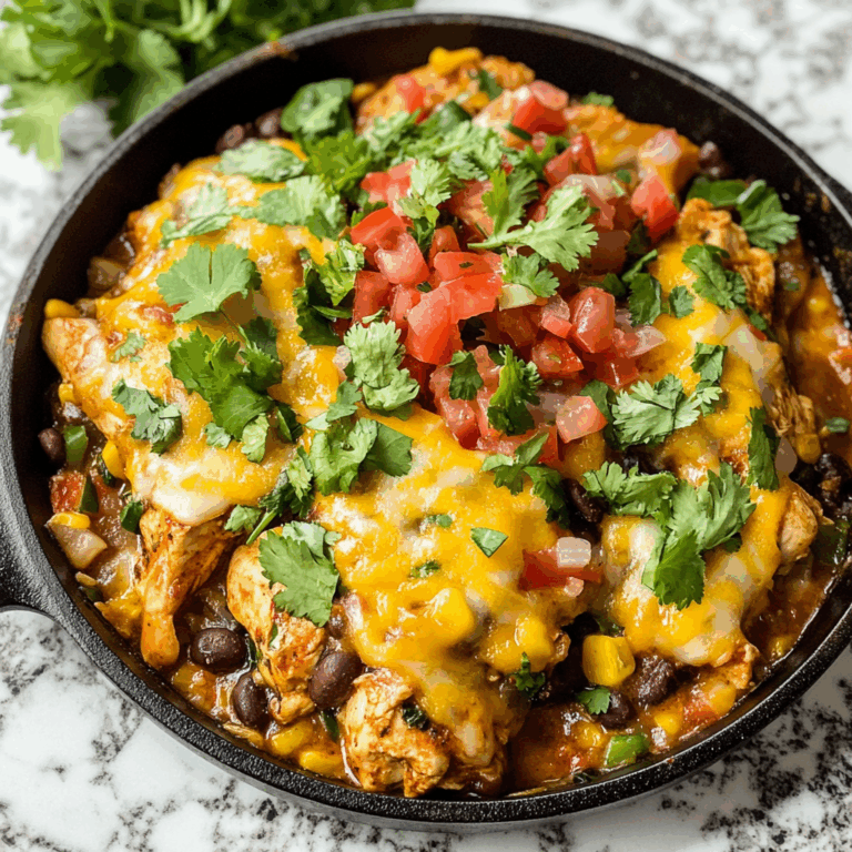 Sizzling Santa Fe Chicken Skillet