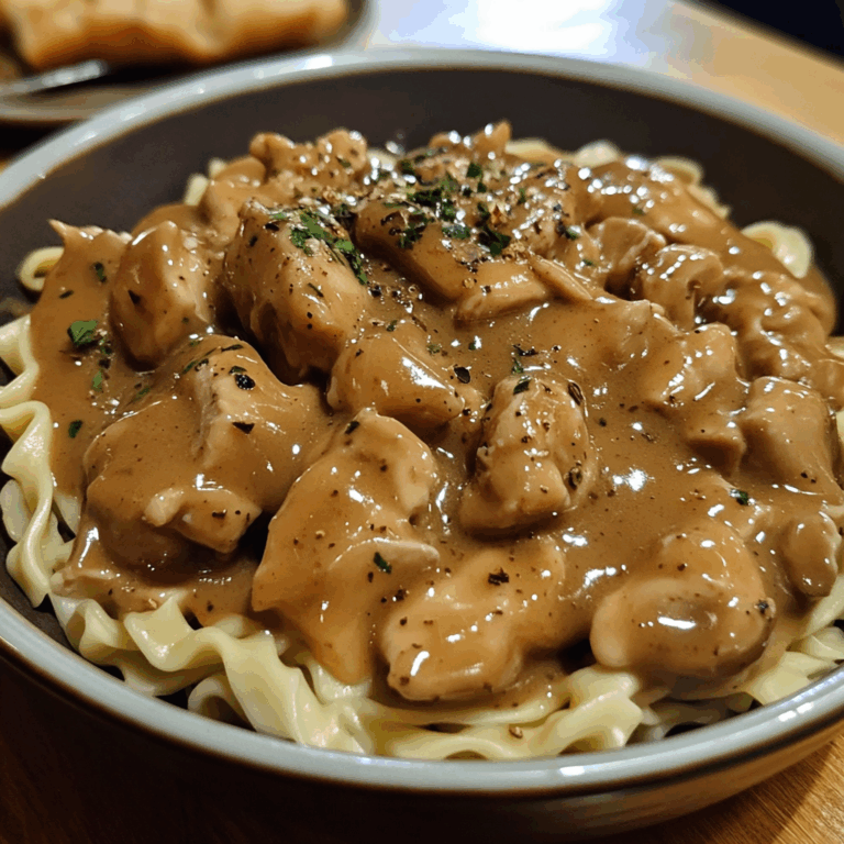 Chicken and Noodles with Gravy: A Comforting Classic