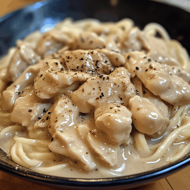 Creamy Chicken and Noodles with Savory Gravy