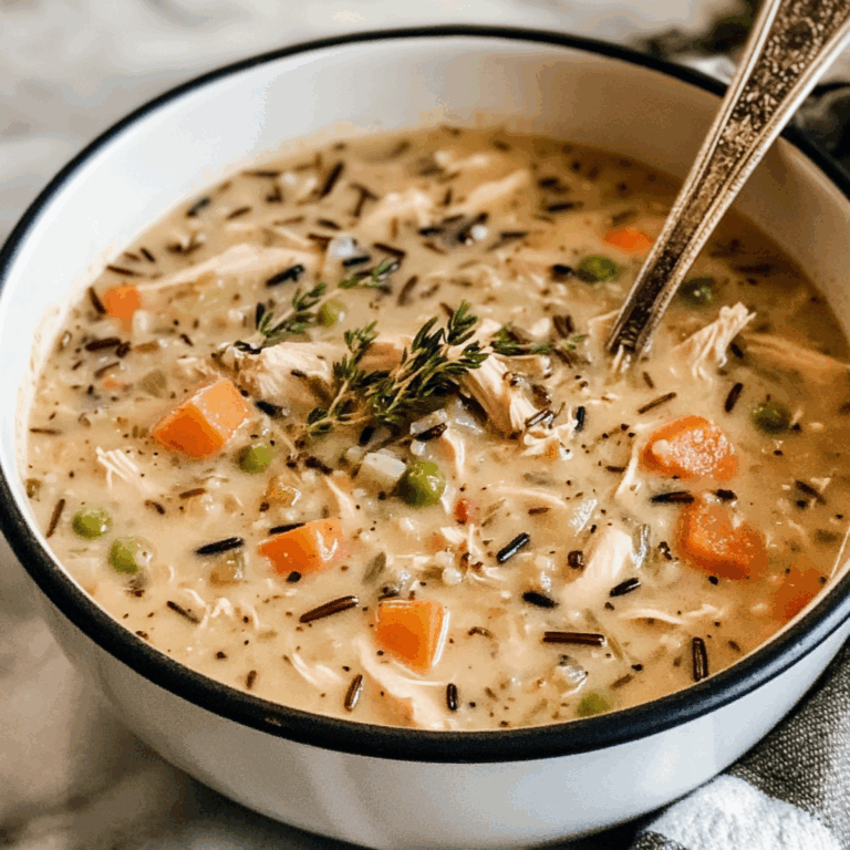 Hearty Chicken and Wild Rice Soup