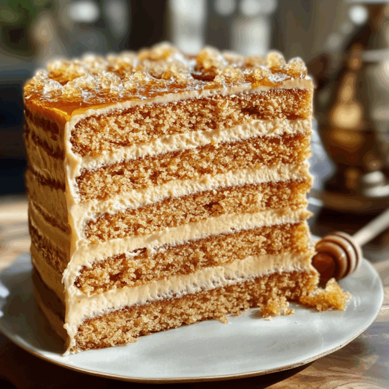 Irresistible Russian Honey Cake