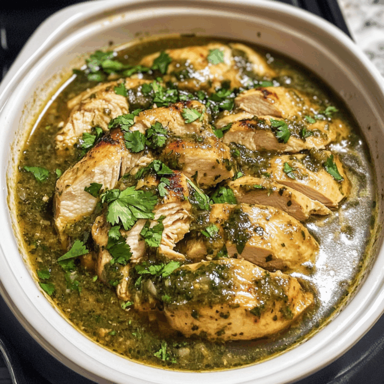 Savory Salsa Verde Chicken: A Flavorful Fiesta