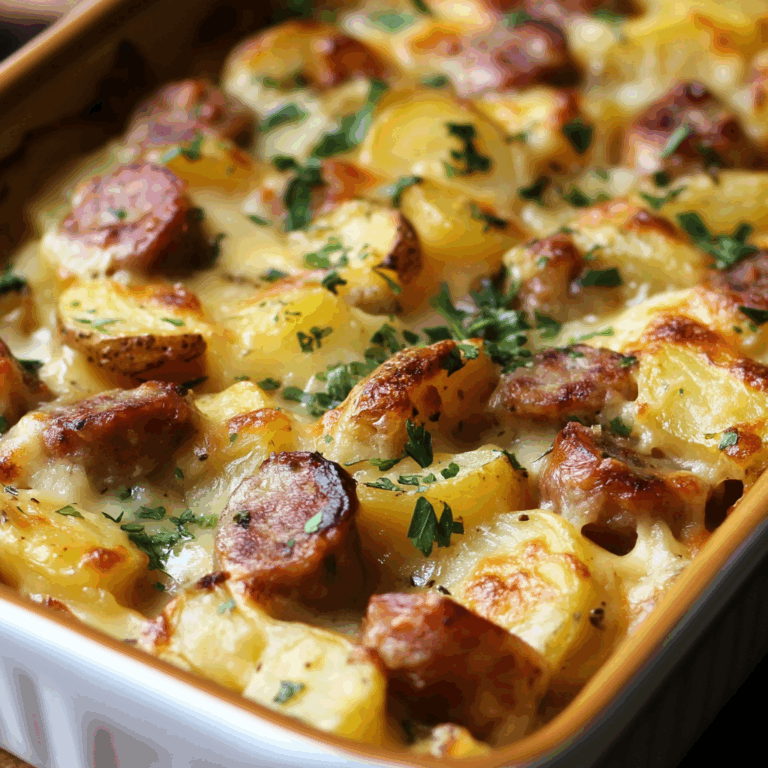 Sausage and Potato Casserole: A Comforting Family Favorite