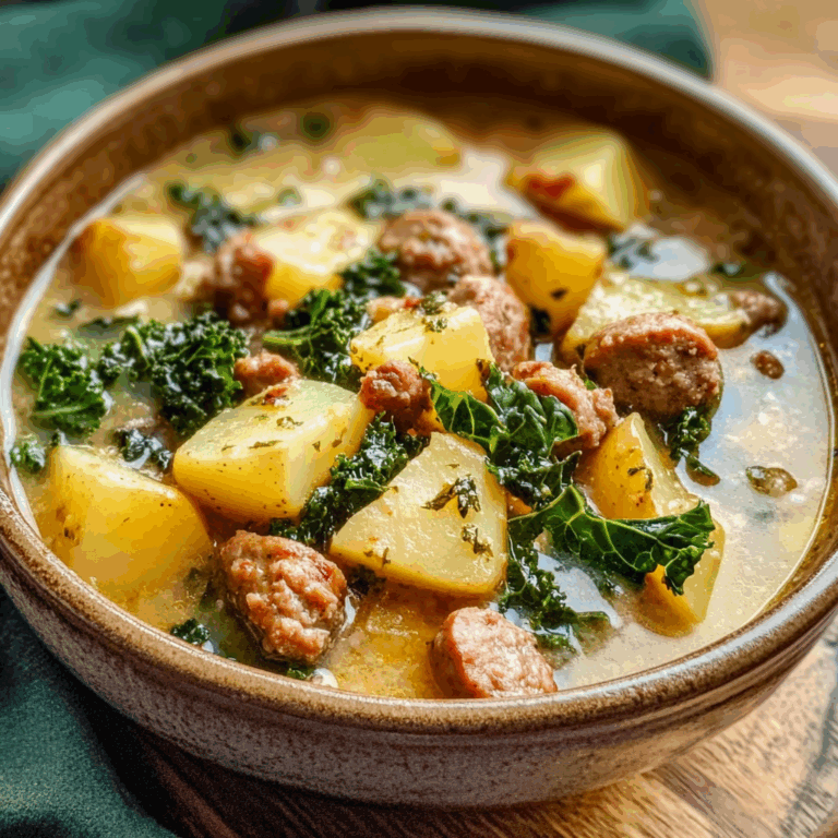 Sausage, Potato, and Kale Soup: A Comforting One-Pot Meal
