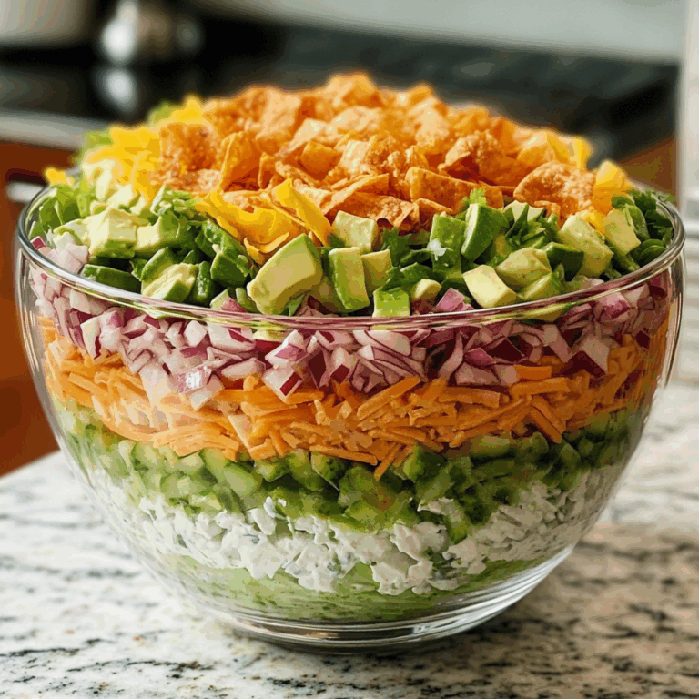 Seven Layer Salad Recipe: A Classic Crowd-Pleaser