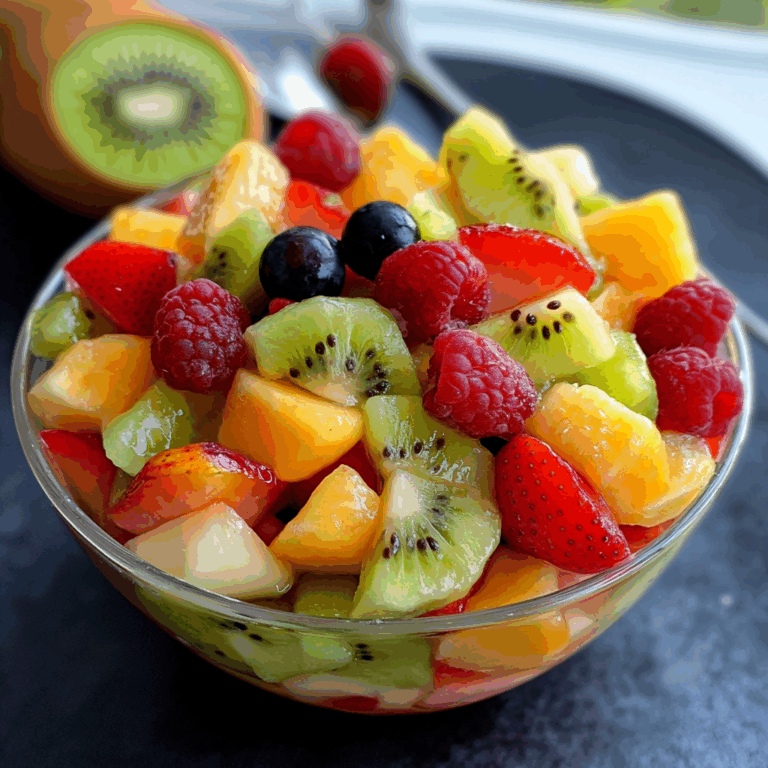 Simple Fruit Salad Recipe: Fresh, Flavorful, and Versatile